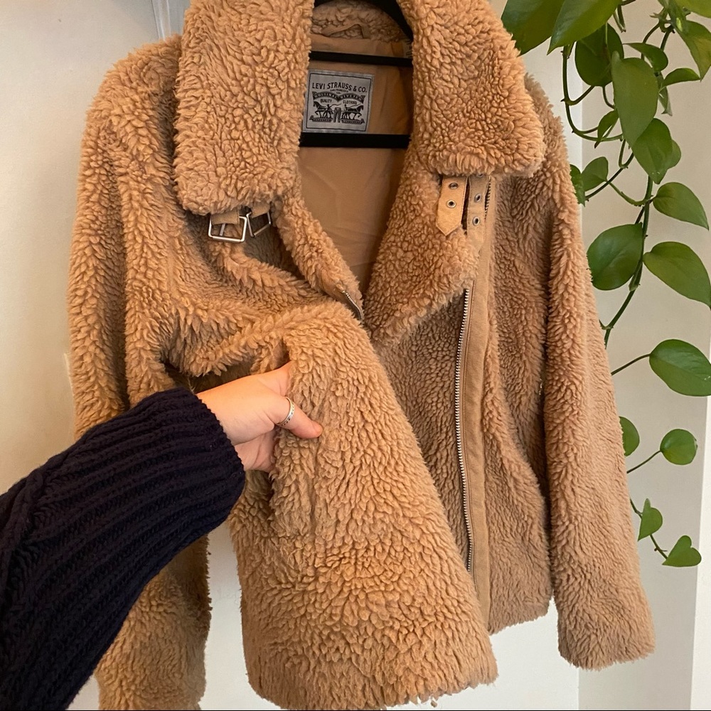 Levi's Sherpa Teddy Jacket - Picture 3 of 6